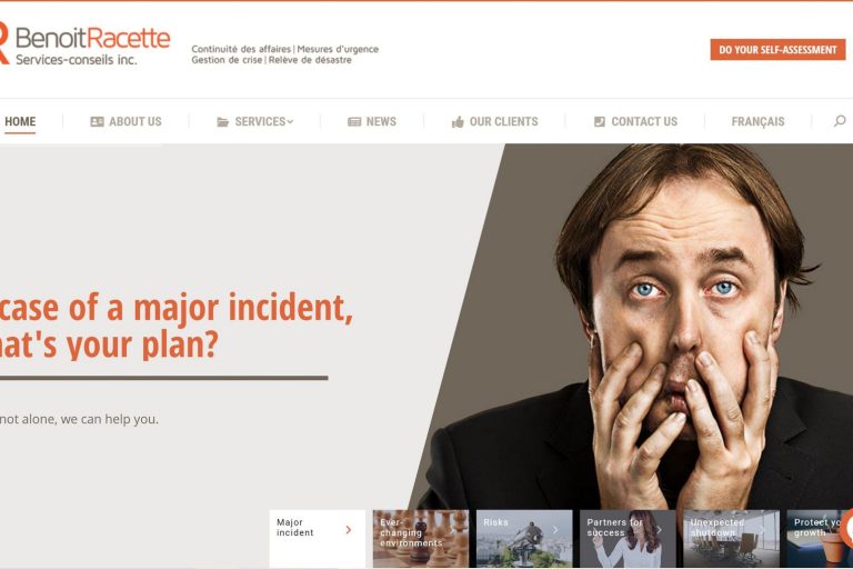 Nouveau site Web (anglais)