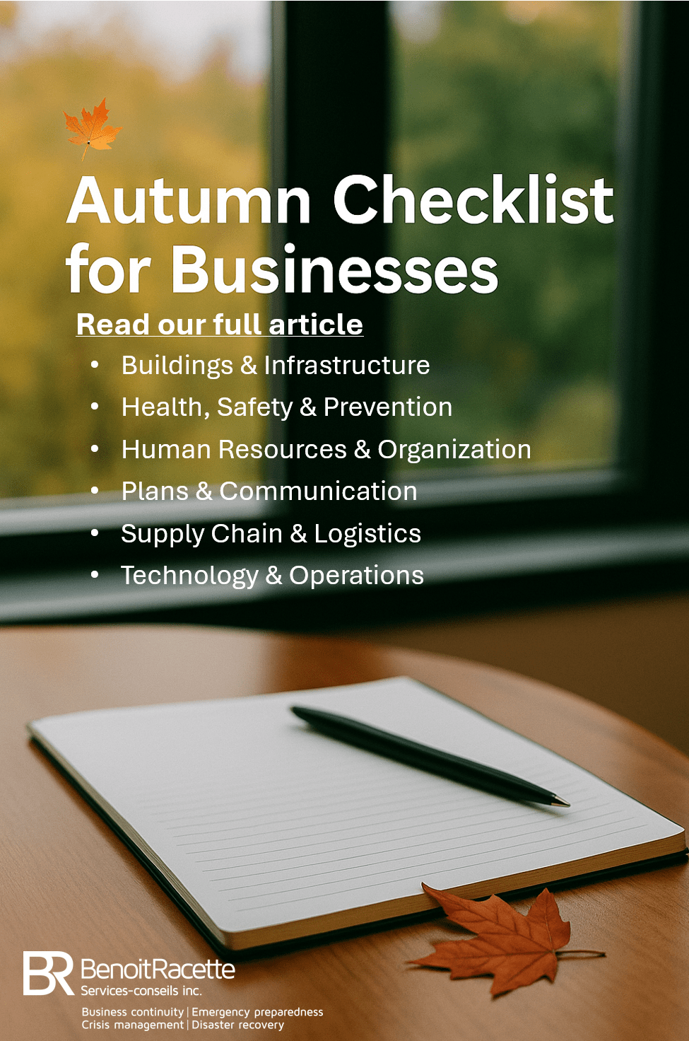 Article Checklist automne sept 2025 VA 2