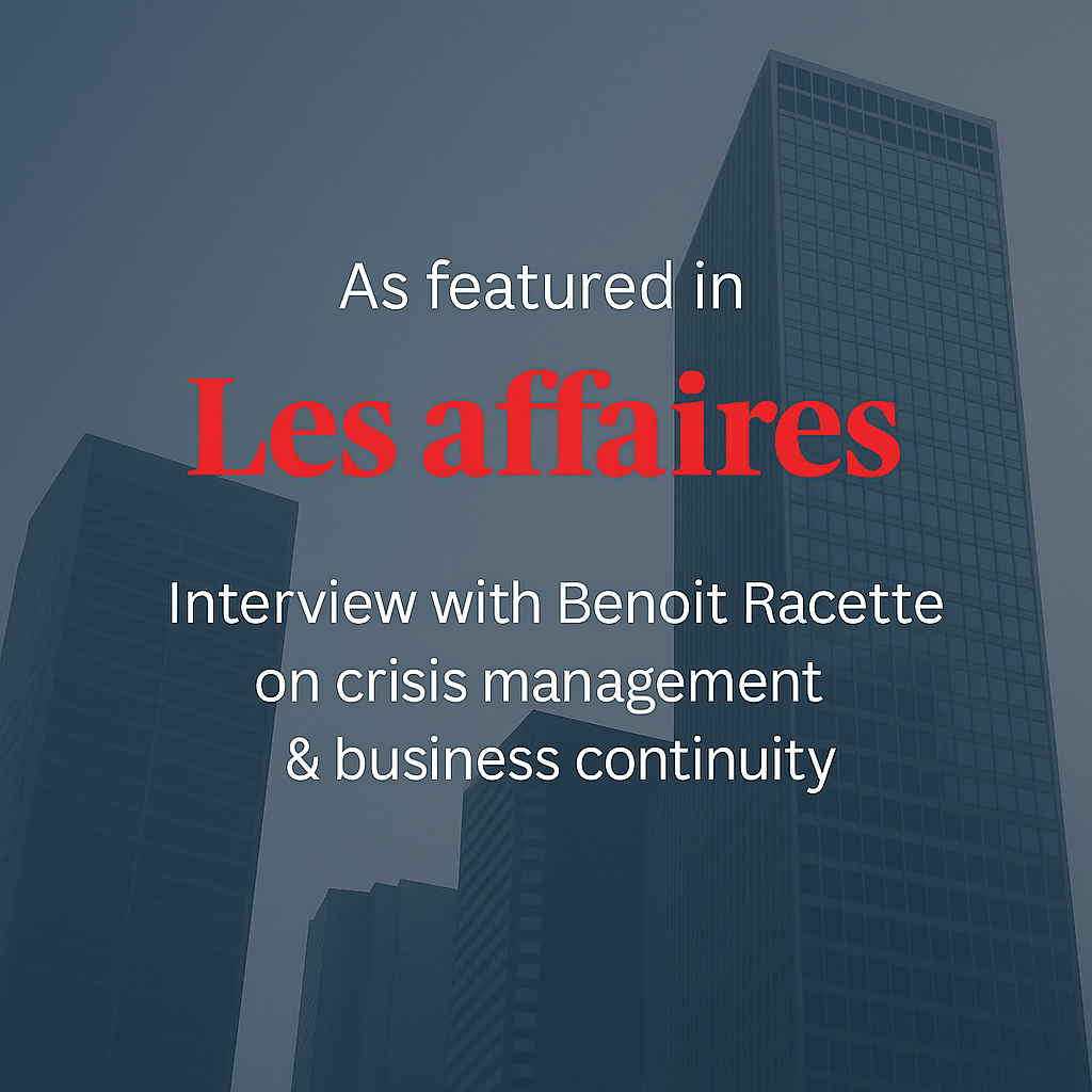 Entrevue dans Les affaires ang.