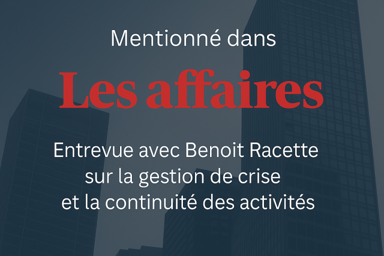 Entrevue dans Les affaires fr